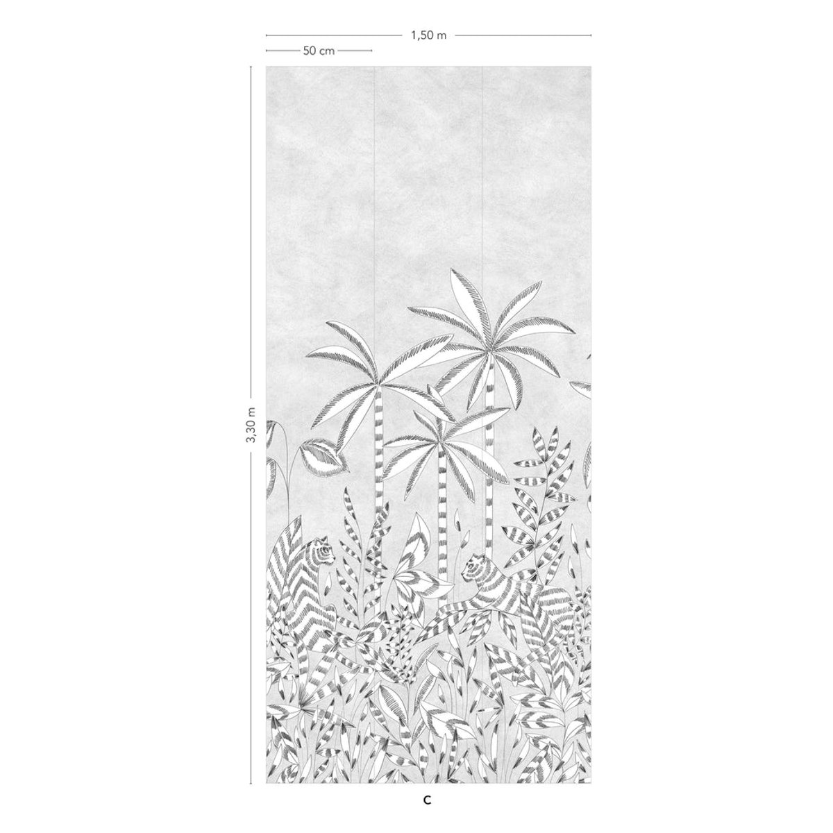 Isidore Leroy | Paradis des Tigres Grisaille Isidore Leroy | Paradis des Tigres Grisaille